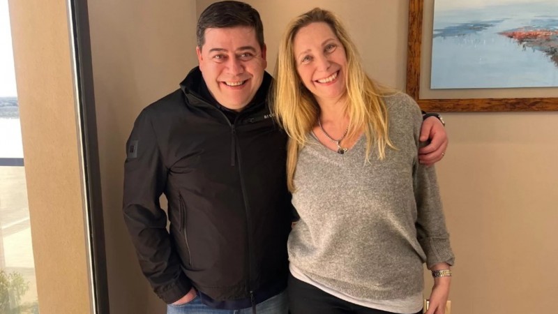 César Treffinger: "Voy a recibir en Trelew a Karina Milei y Martín Menem"