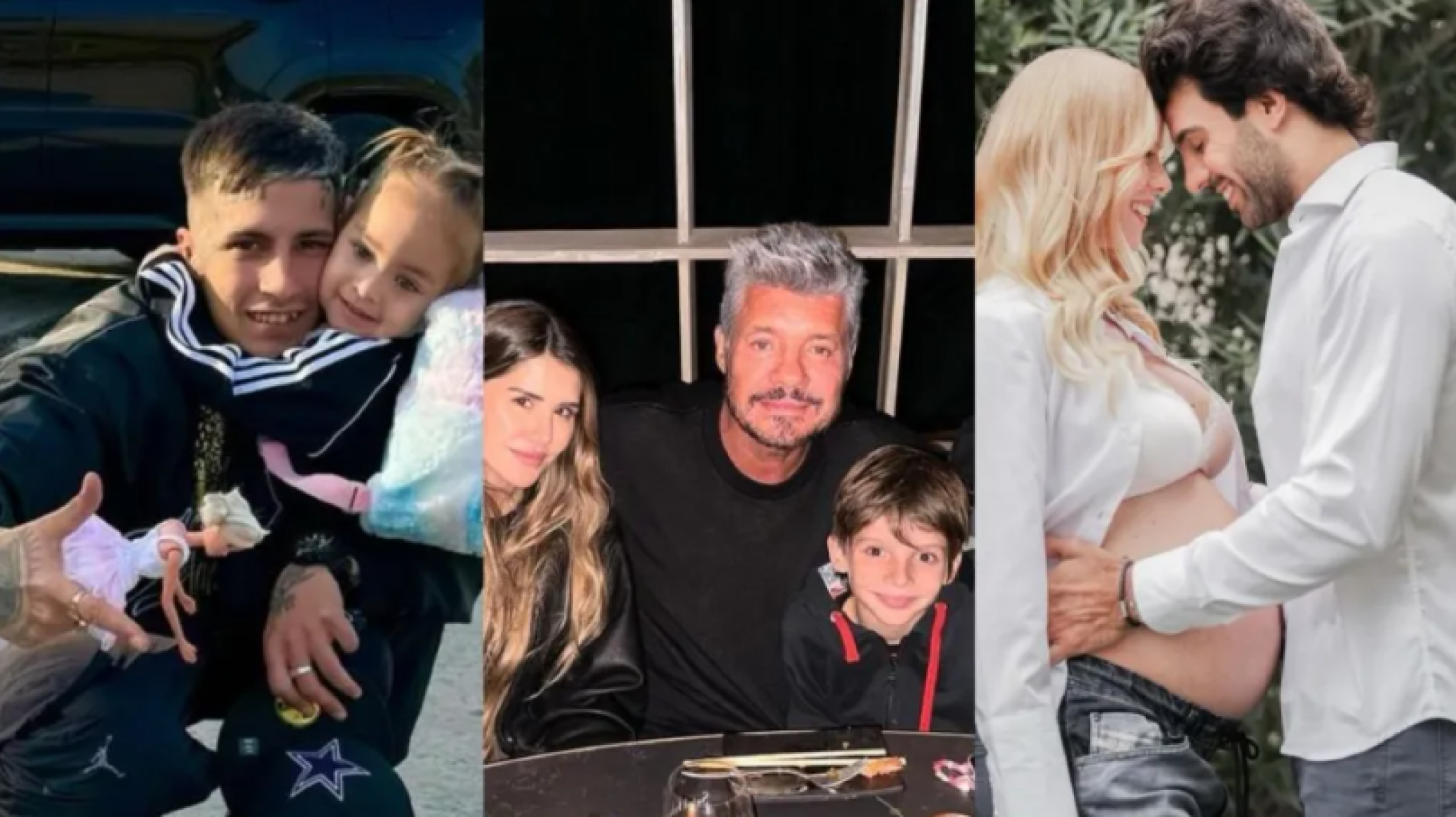 Así se saludaron los famosos en el Día del Padre