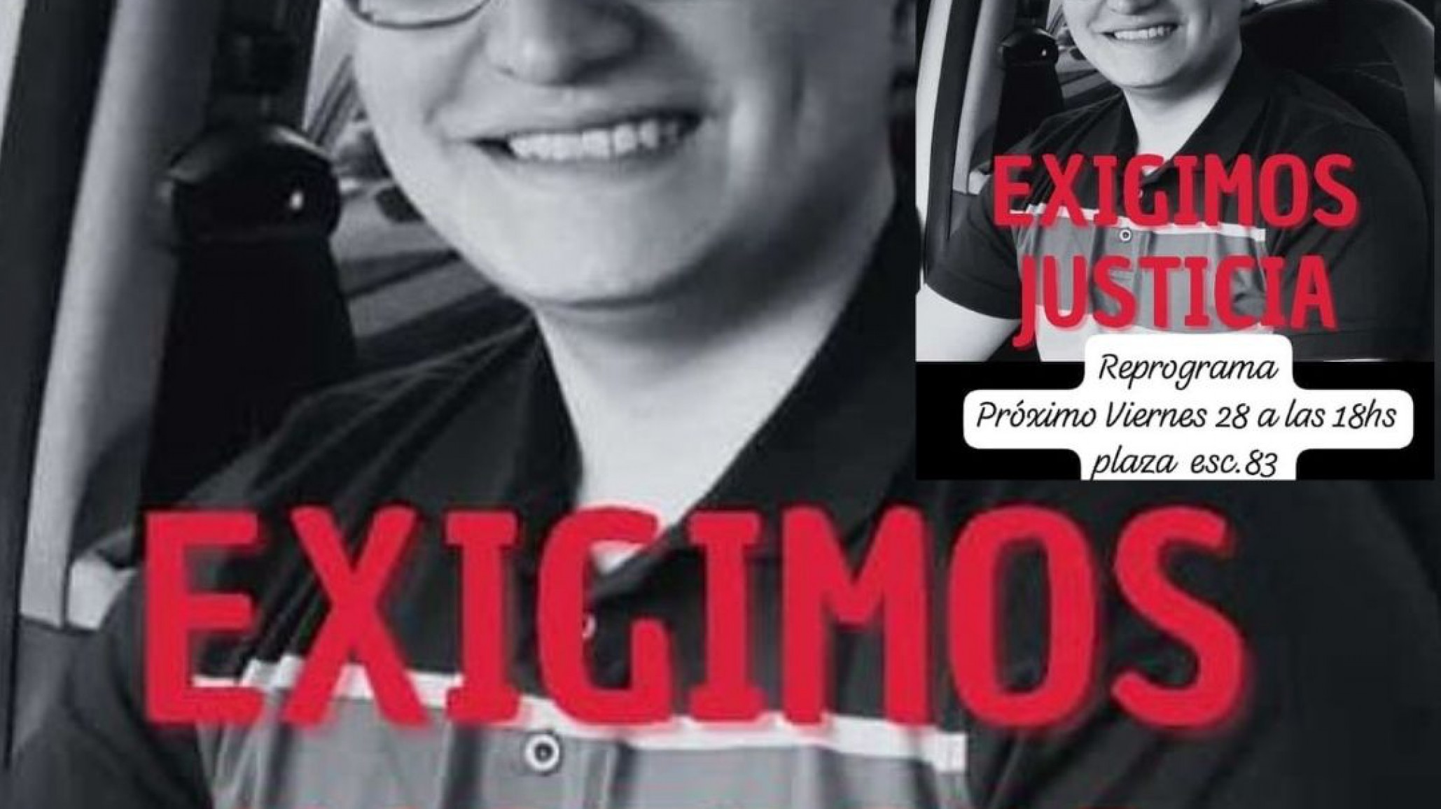 Emotivo mensaje de Noelia Alderete a un mes del crimen de Gonzalo