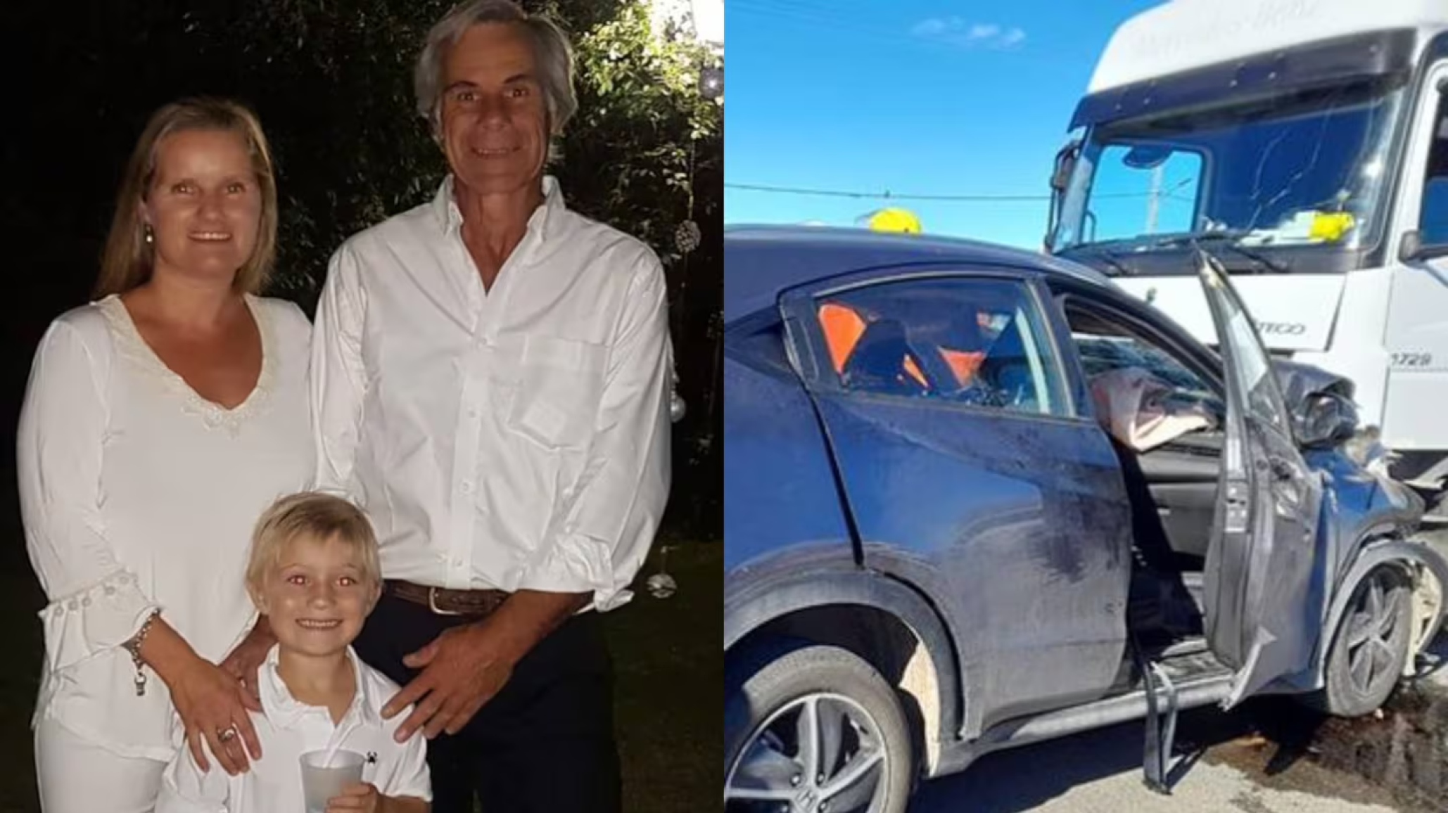 Conmoción en Saladillo: Una pareja murió junto a su hijo de 11 años en un brutal choque