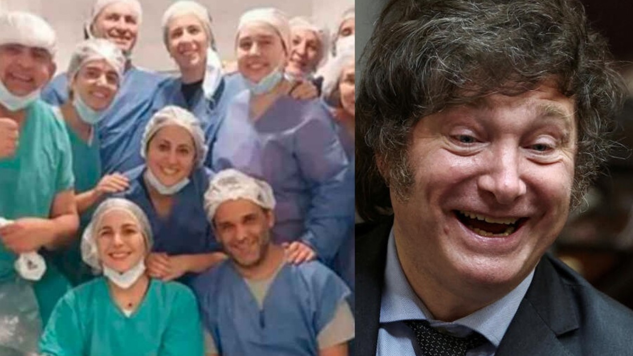 Cuádruple bendición para una pareja de Trelew: Milei se convertiría en padrino