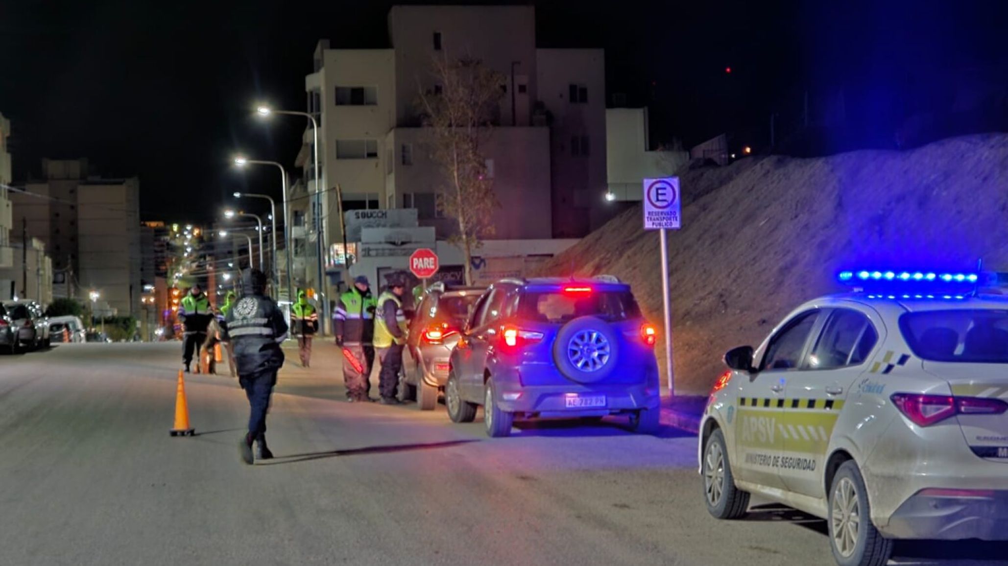 Tres conductores dieron positivo en alcoholemia durante un operativo