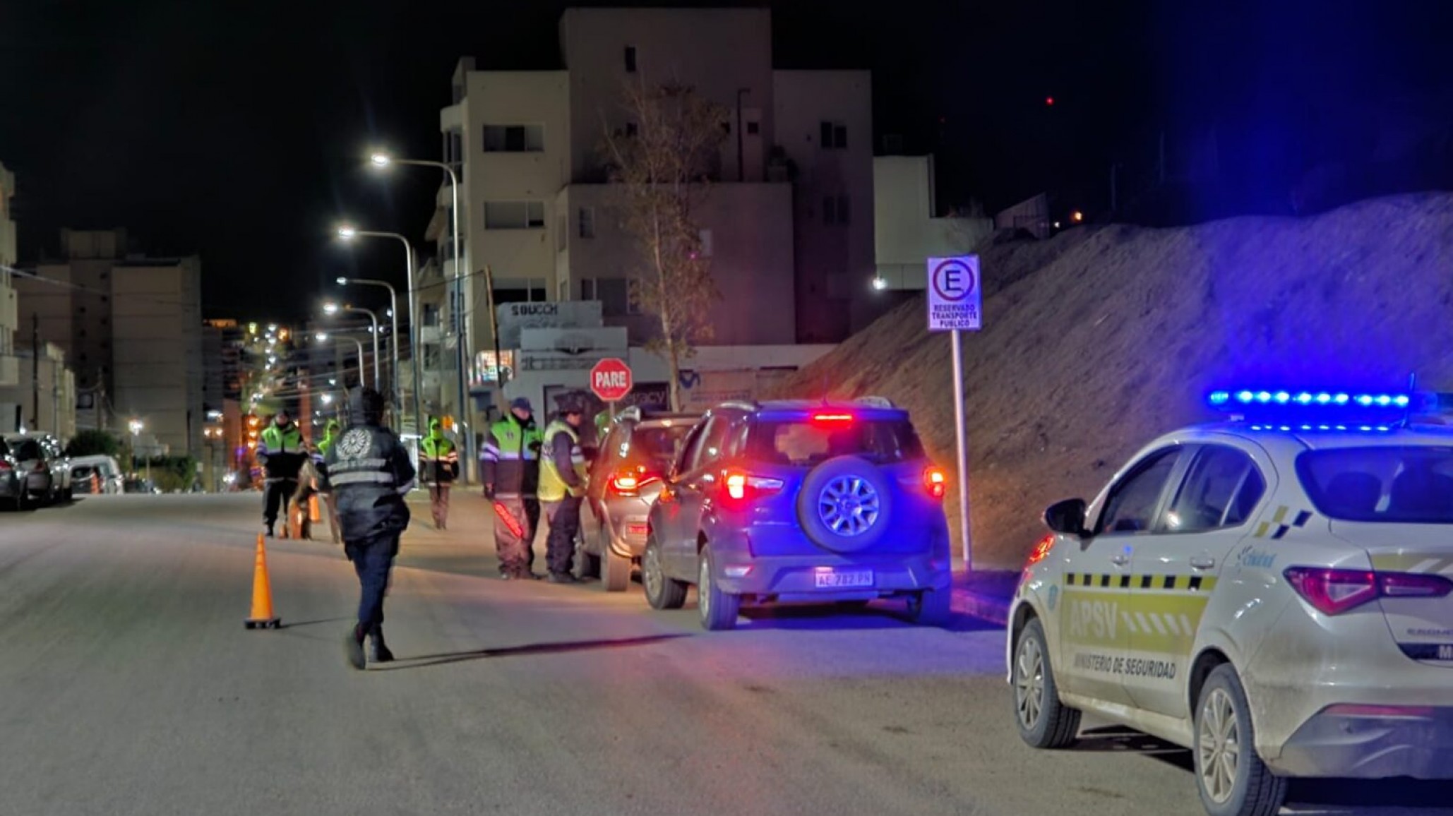 Tres conductores dieron positivo en alcoholemia durante un operativo