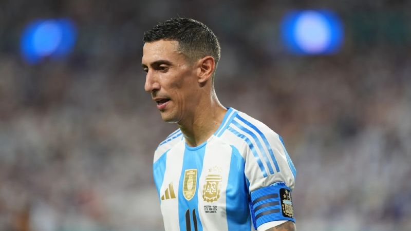 En medio de la Copa América, Di María se quedó sin club