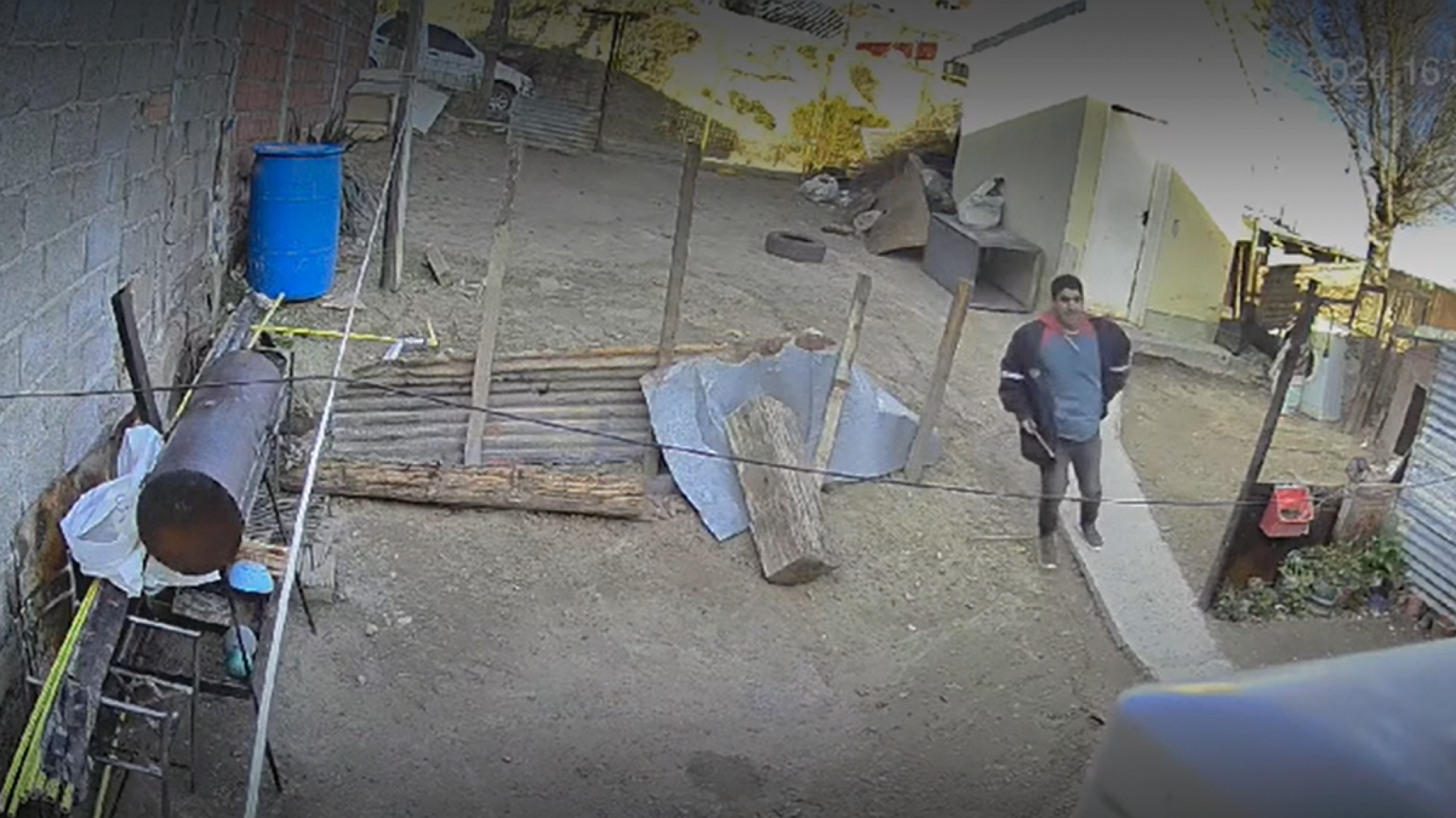 Inseguridad a plena luz del día: Intentó entrar a robar en una casa con la familia dentro