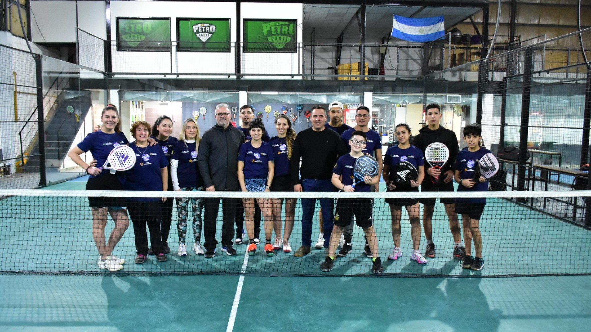 Team Comodoro: 64 jugadores rumbo al Torneo Patagónico de Pádel en Rawson