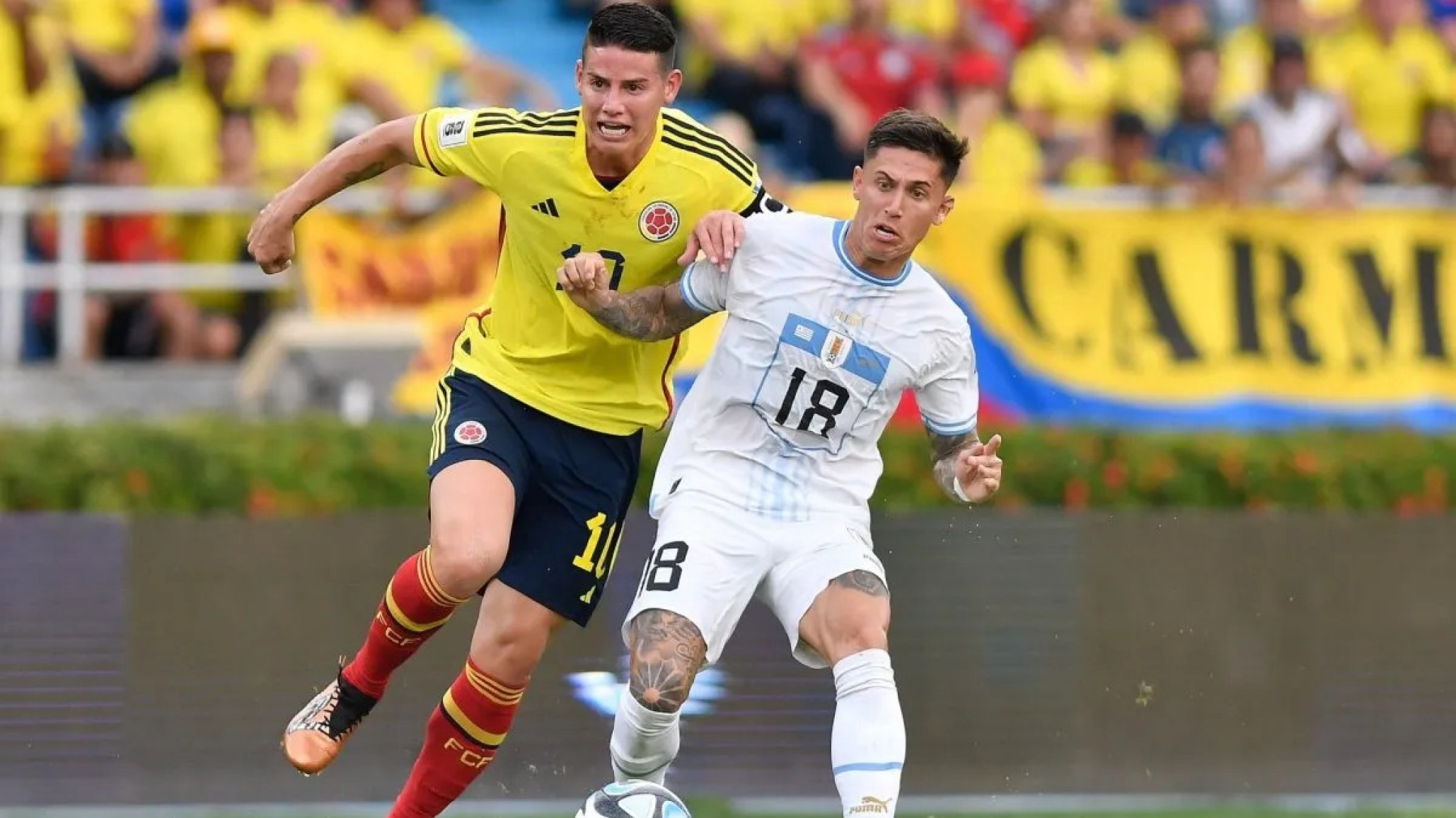 Copa América: Uruguay y Colombia se enfrentan hoy por un lugar en la final