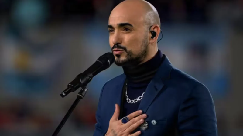Abel Pintos entonará el Himno Nacional en la final de la Copa América 2024
