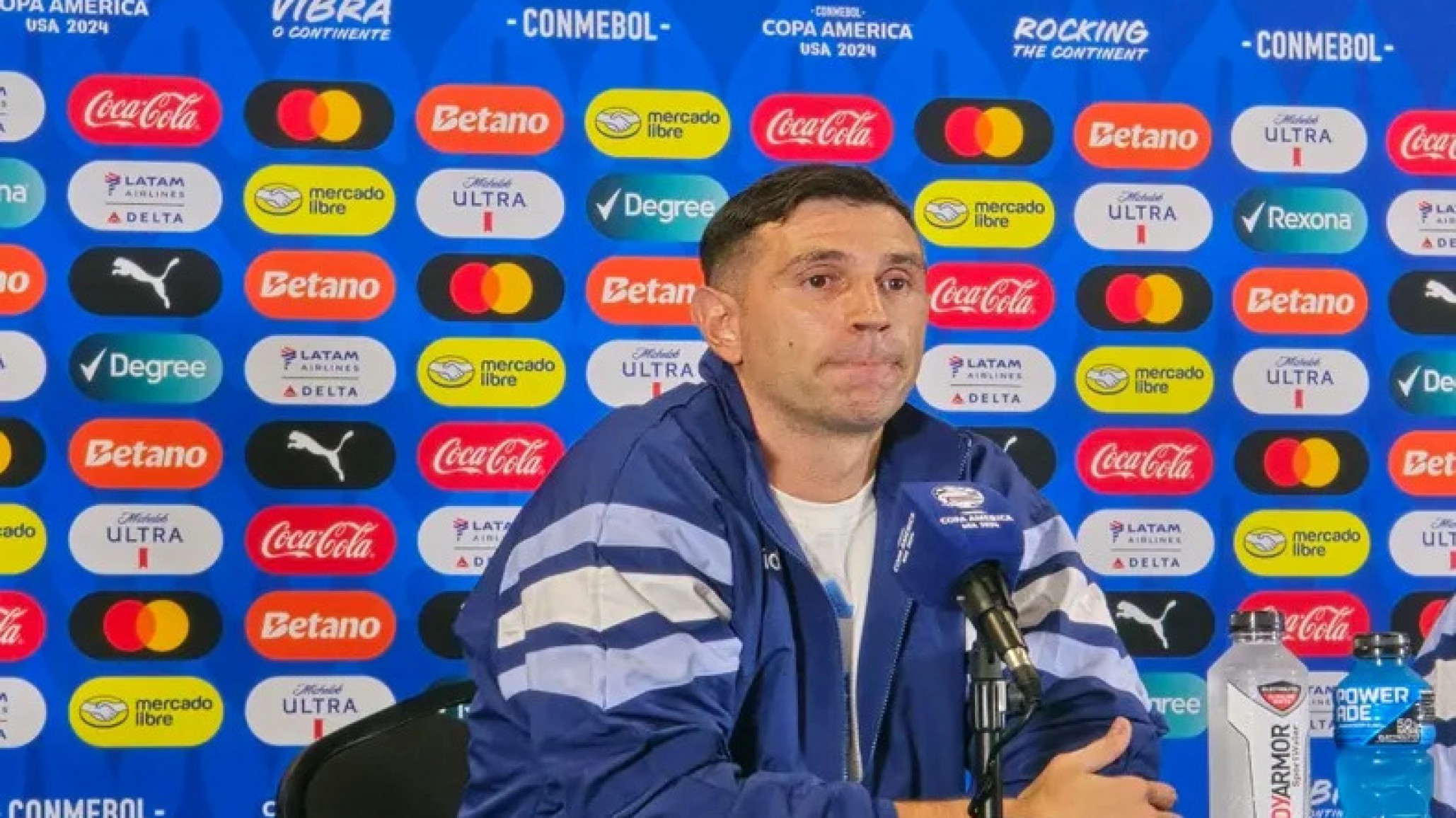 El Dibu habló previo a la final de mañana "Hoy estoy muy ilusionado por jugar esta final, como si fuera la primera que juego"