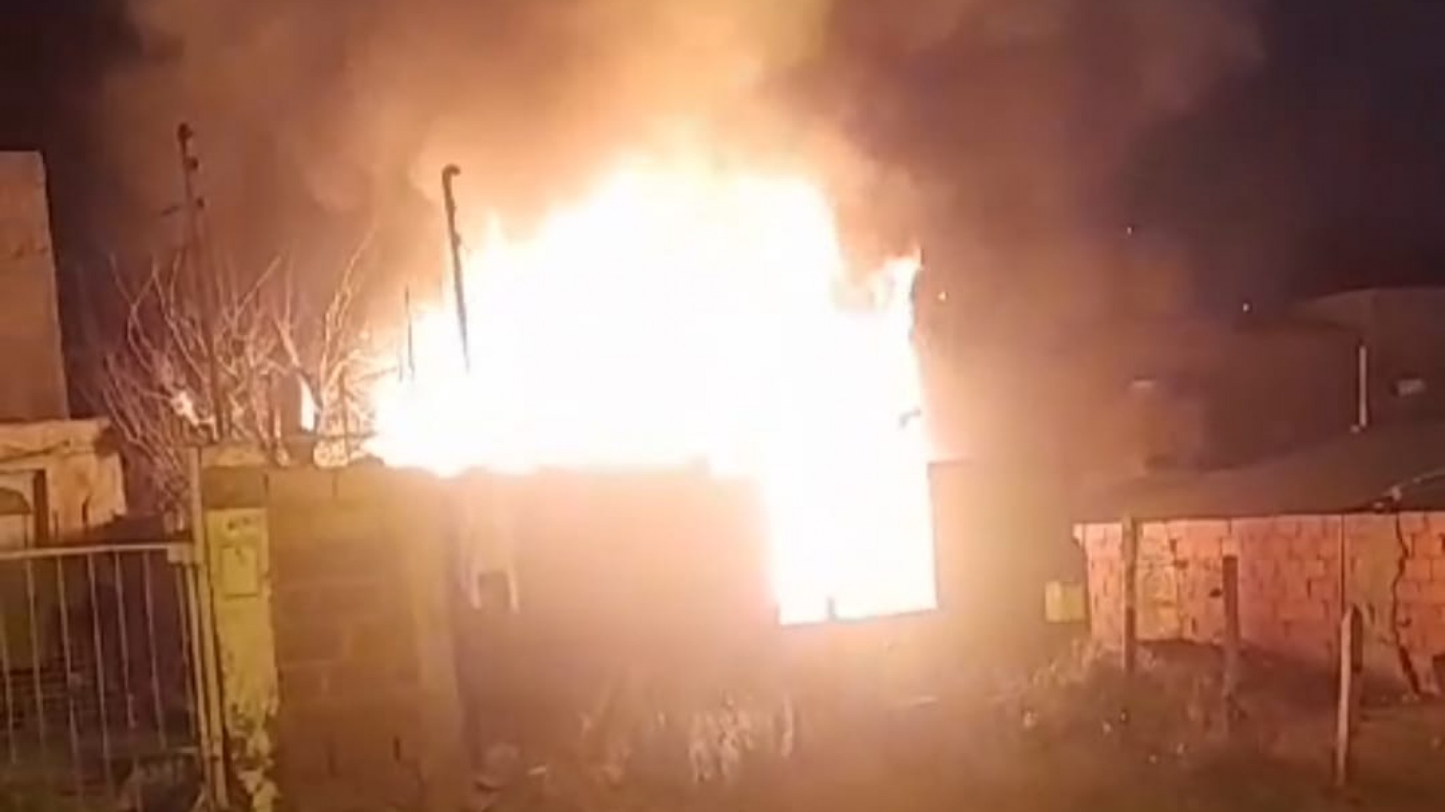 Se incendió una casa en Comodoro el martes por la noche