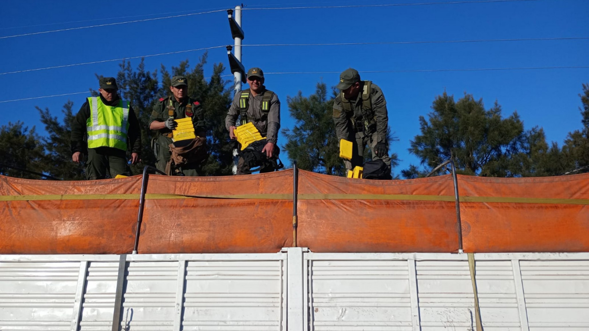 Camionero detenido: transportaba más de 80 kilos de cocaína
