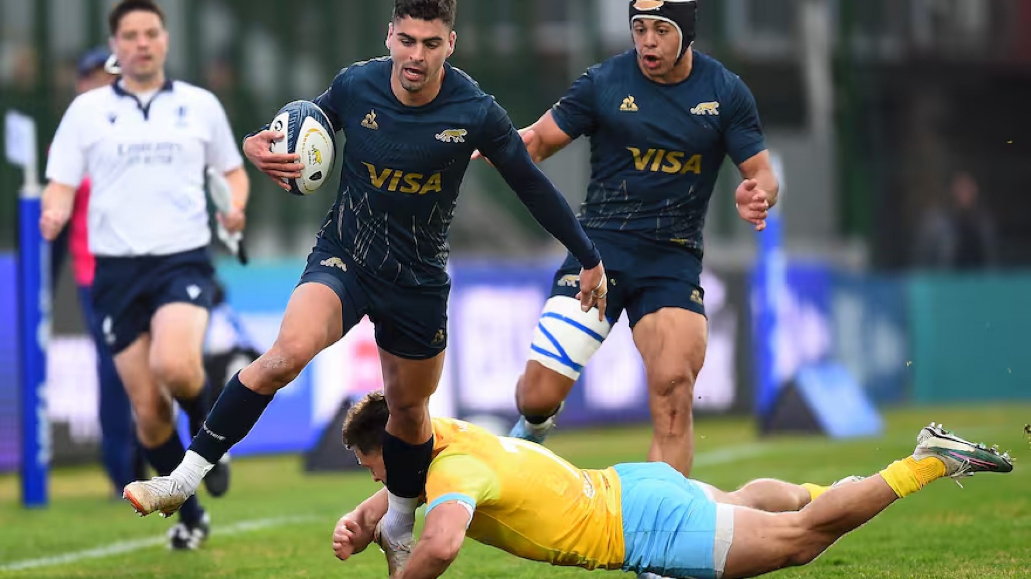 Los Pumas aplastaron a Uruguay 79-5 en Maldonado