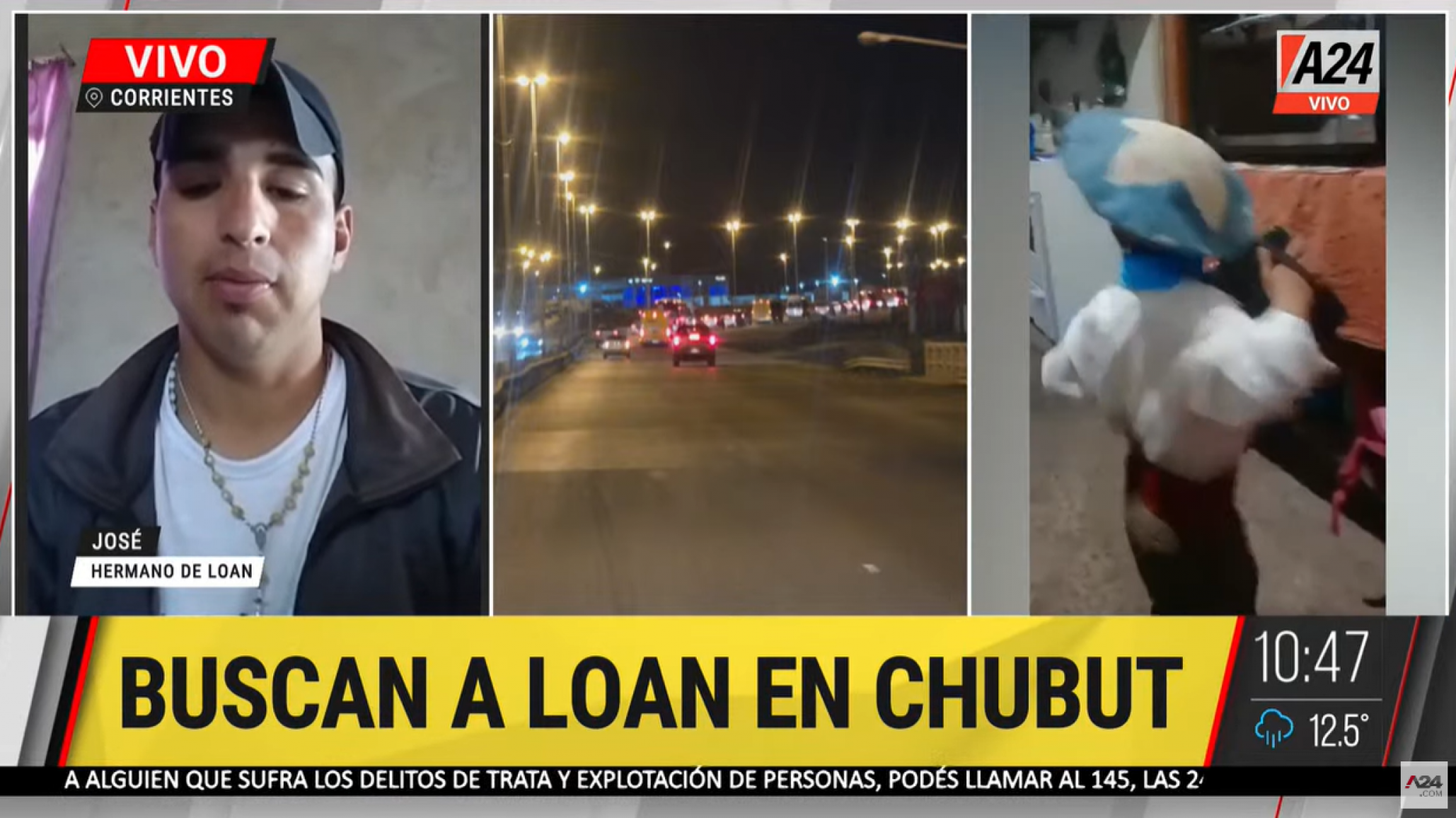 Hermano de Loan, habló de la búsqueda: "Hay muchas versiones, pero mantendremos la esperanza"