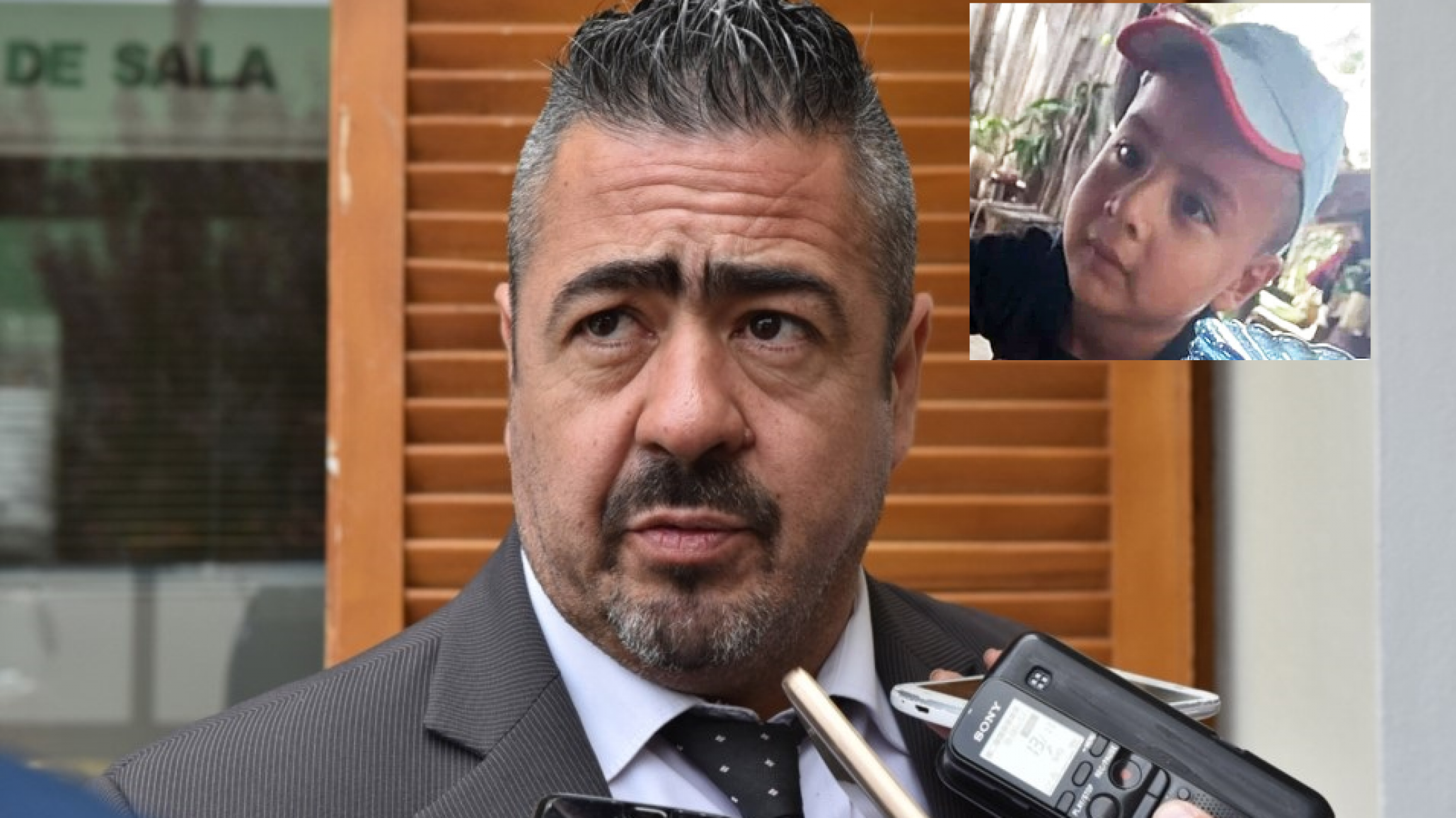 El niño que apareció en las cámaras de seguridad sería más grande físicamente