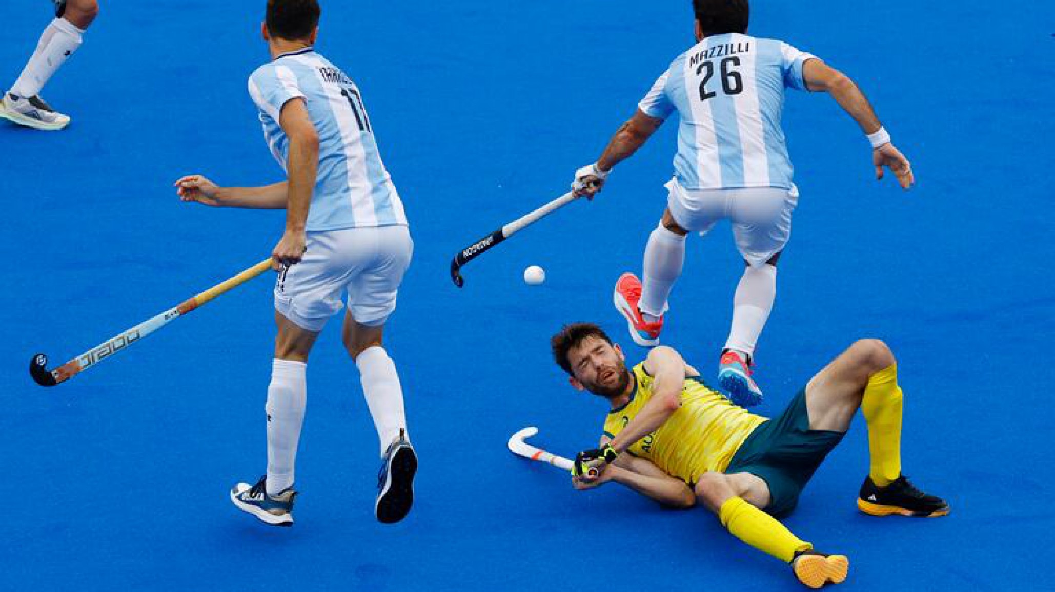 Los Leones empataron con India: continúan sin ganar en los Juegos Olímpicos