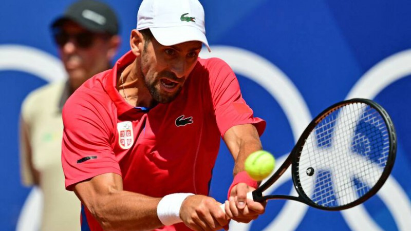 Novak Djokovic eliminó a Rafael Nadal en los Juegos Olímpicos de París