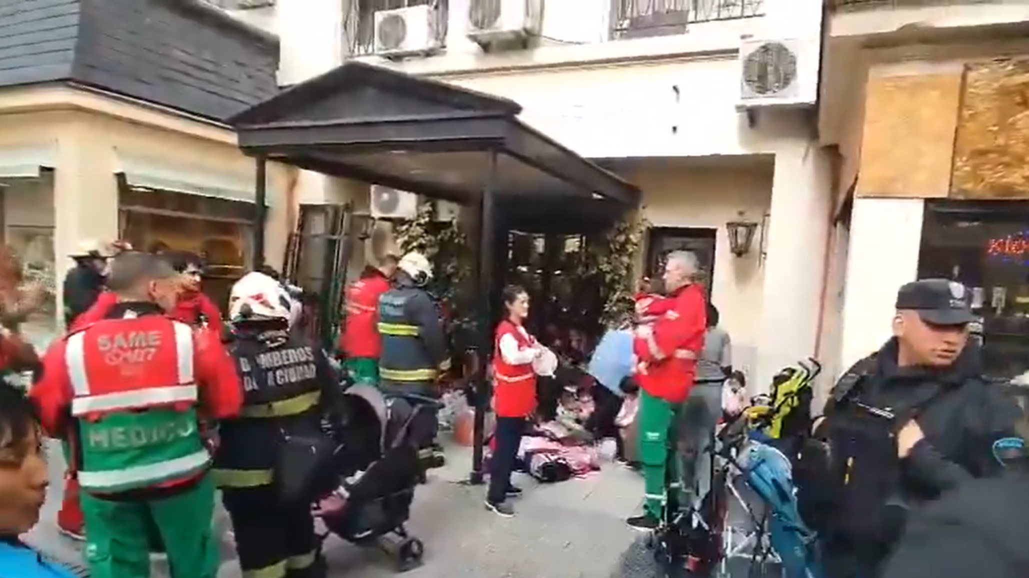 Detectaron una fuga de gas en un jardín de infantes: Rescataron a 65 niños