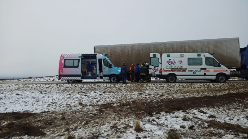 Un despiste en la Ruta Nacional 3 terminó en una tragedia: una mujer murió en el hospital