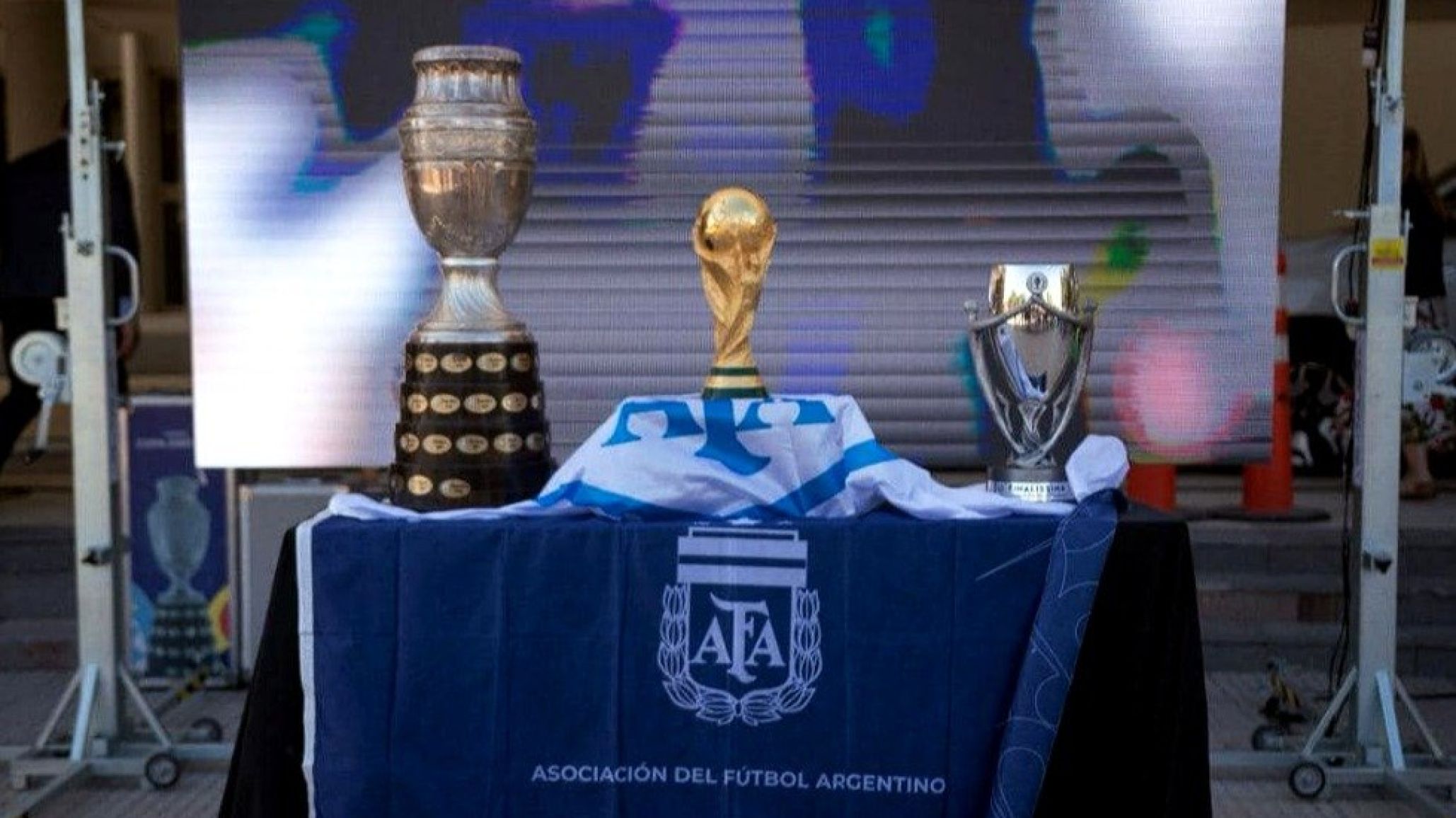 Las copas del Mundo, América y la Finalissima llegarán a Comodoro ¿Cuándo?