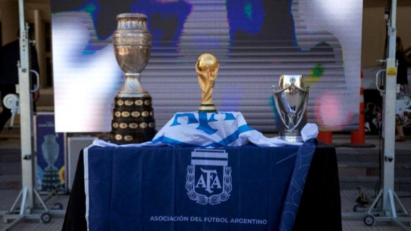 Las copas del Mundo, América y la Finalissima llegarán a Comodoro ¿Cuándo?