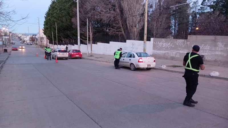 Operativo de tránsito en Comodoro: se registraron tres infracciones