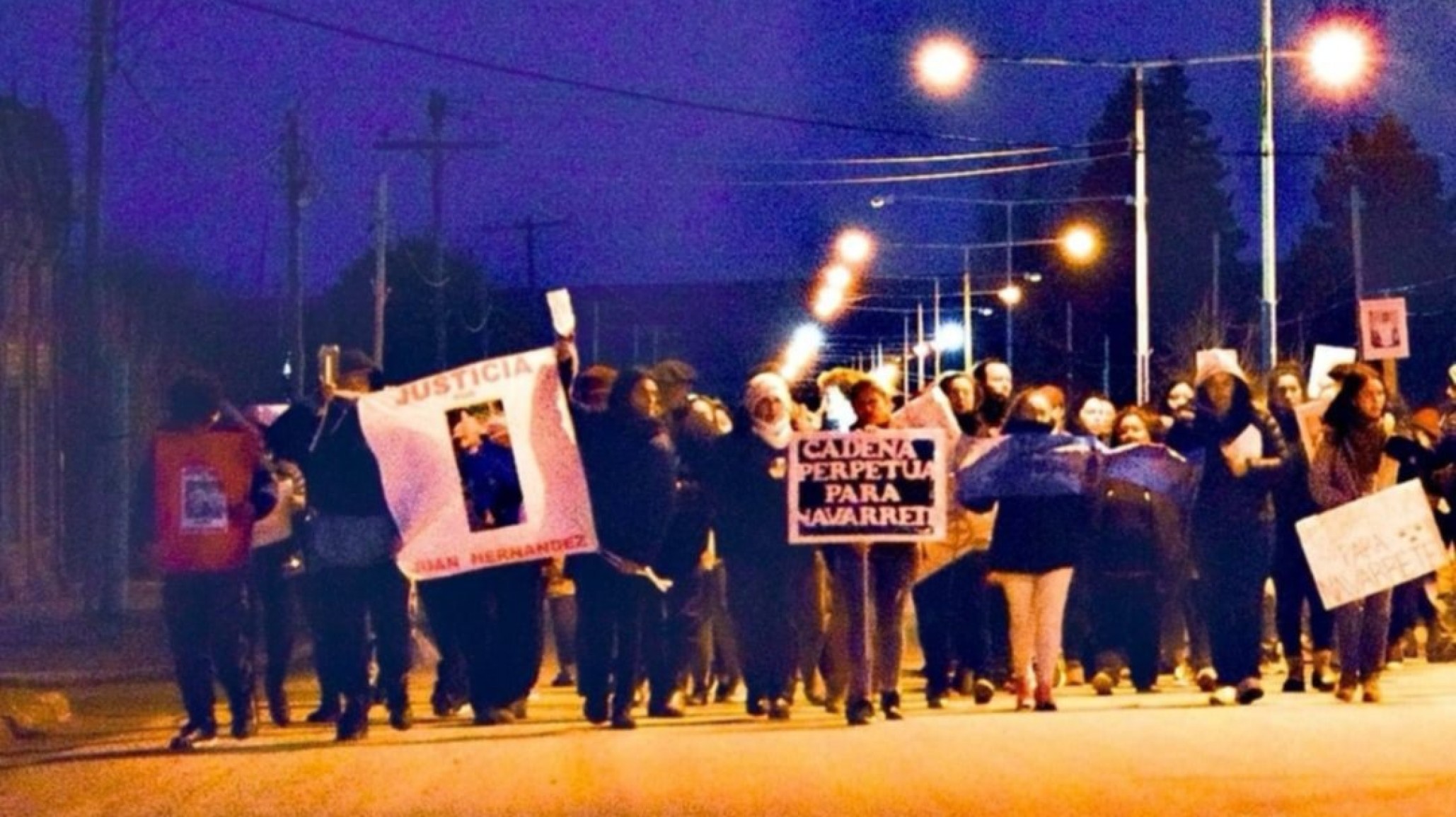 Violencia e inseguridad en Chubut: Río Pico marchó pidiendo justicia por el asesinato de un querido vecino