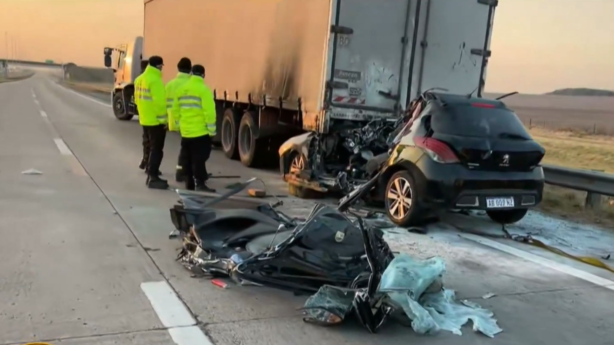 Tragedia en la ruta: dos hinchas de River perdieron la vida regresando de Córdoba