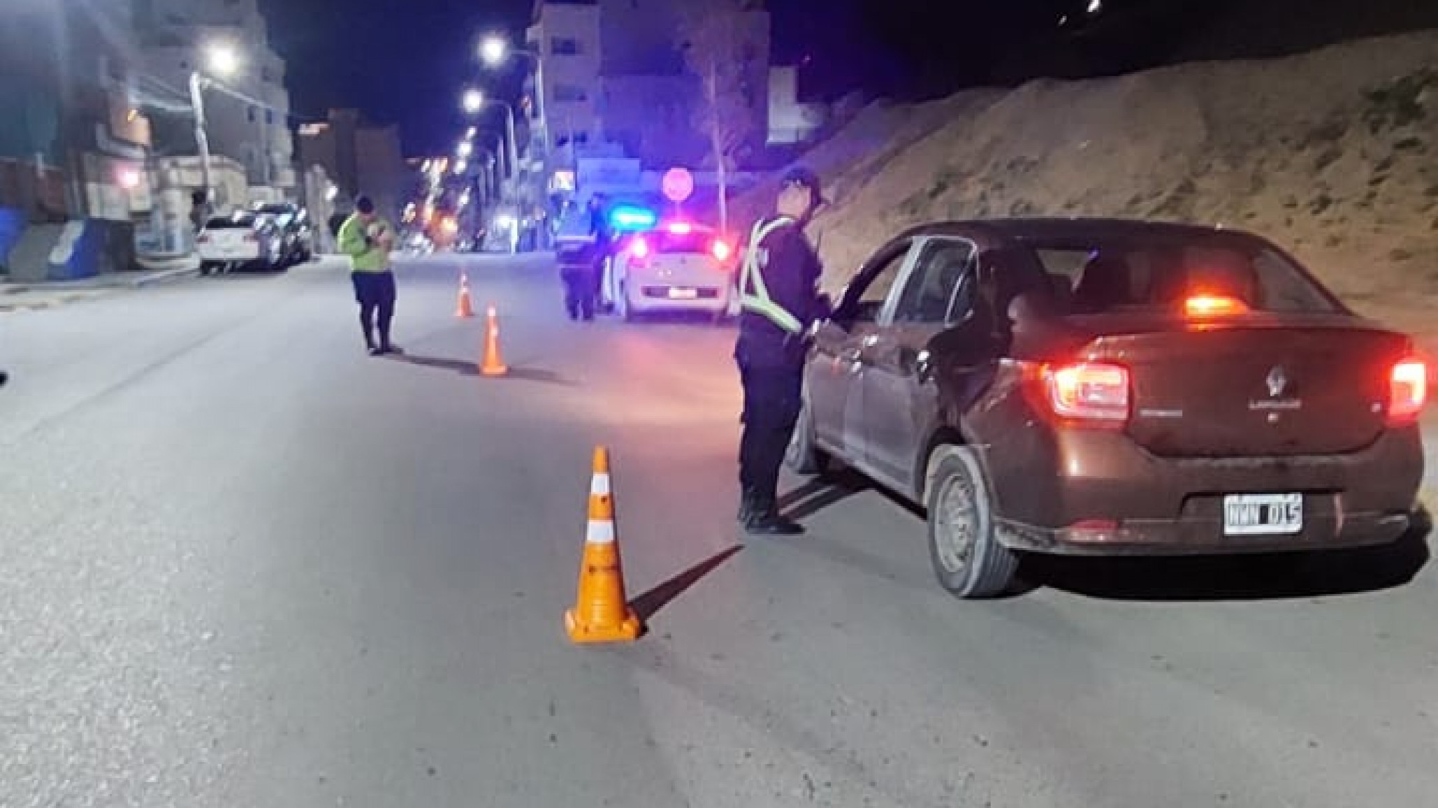 Operativos en la madrugada: se detectaron cinco alcoholemias positivas