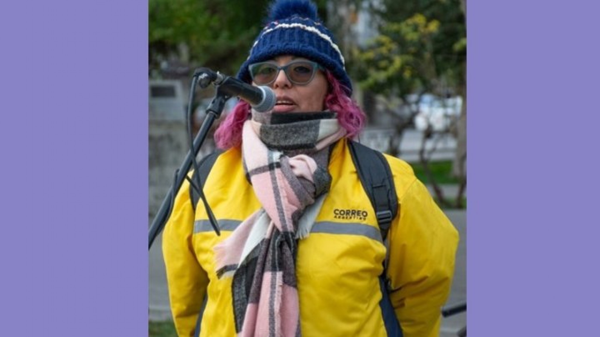 Olga Norambuena, reincorporada al Correo Argentino tras un despido injustificado: "Estoy muy feliz, hemos llegado a buen puerto"