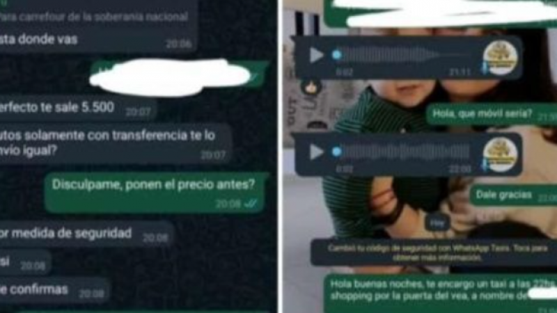 Hackearon whatsapp de parada de taxis y estafaron a más de 30 clientes