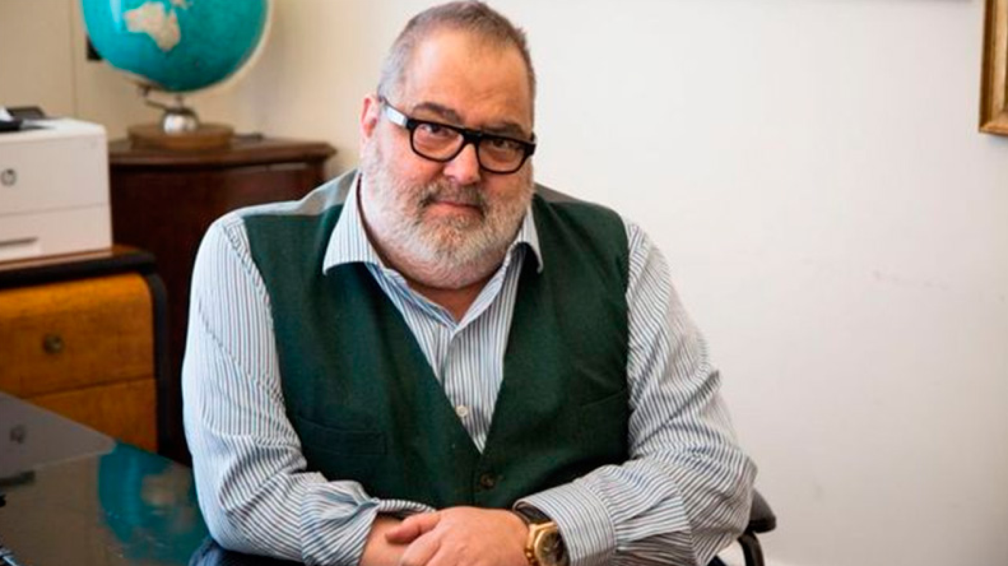 Trasladaron a Jorge Lanata a una clínica de rehabilitación