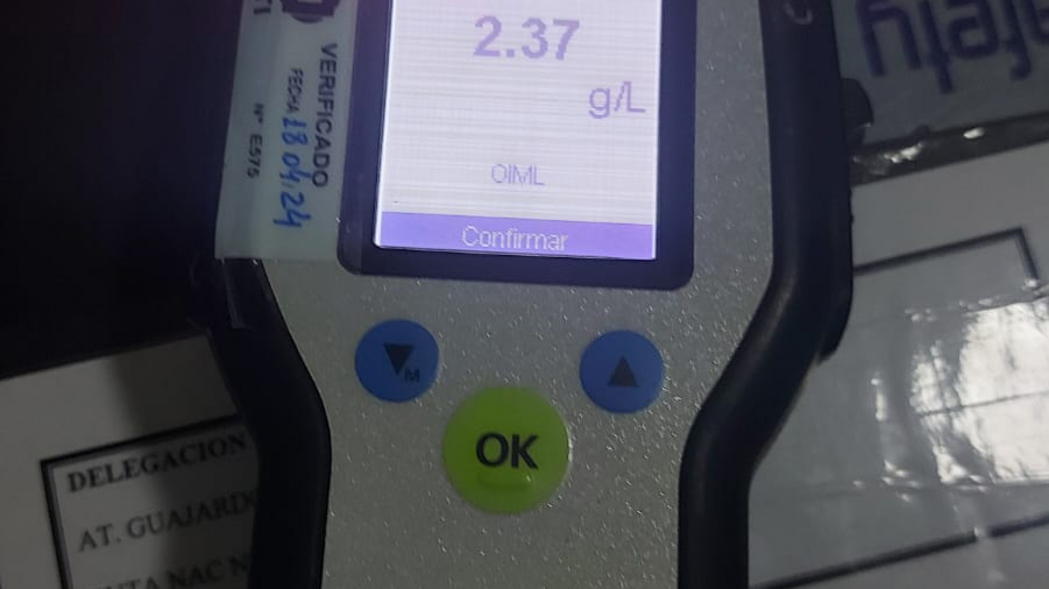 Lo detuvieron por conducir en estado de ebriedad