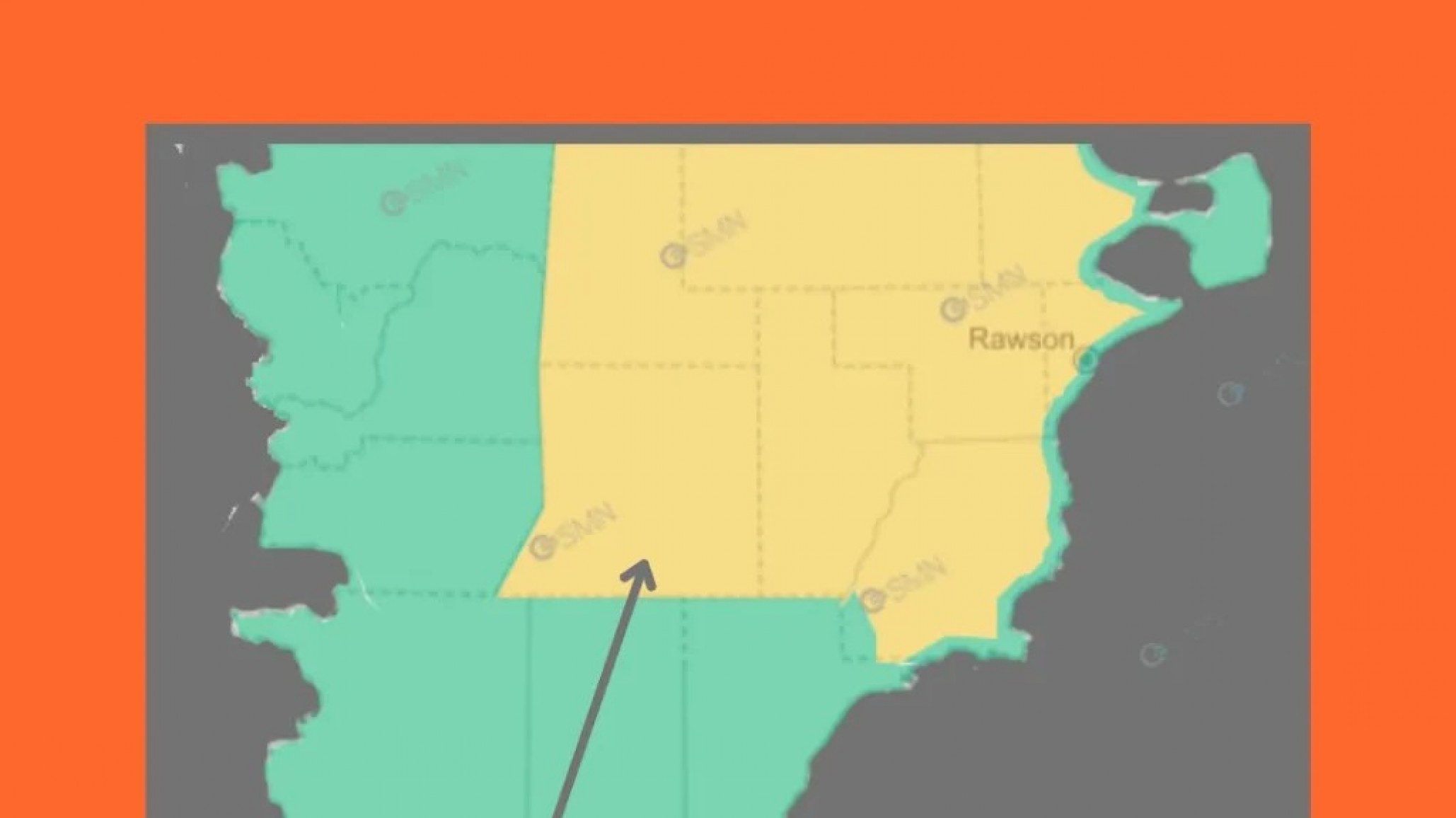 Alerta amarilla por fuertes vientos en casi toda la provincia de Chubut