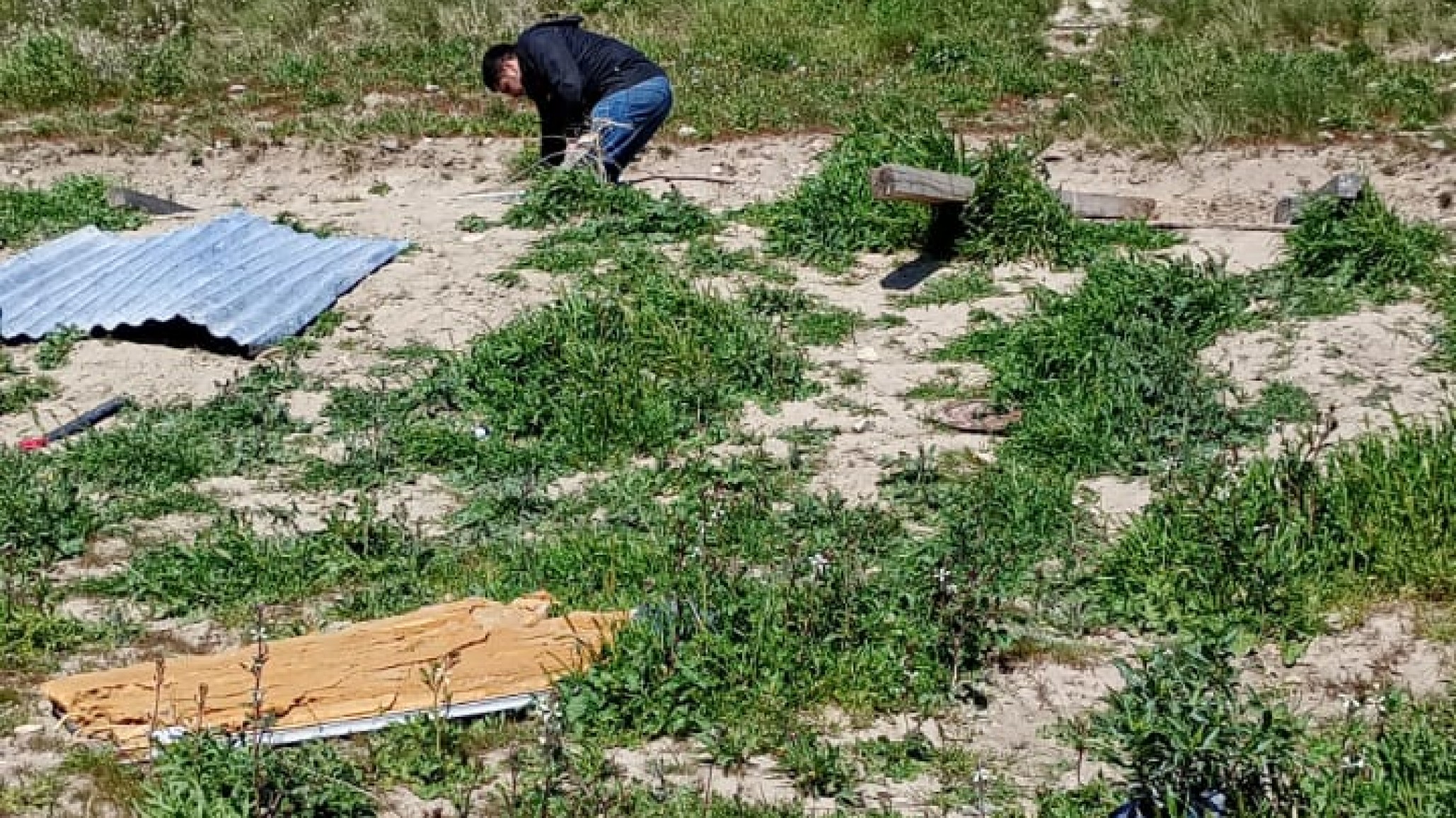 Demolieron una construcción precaria en la zona del cerro