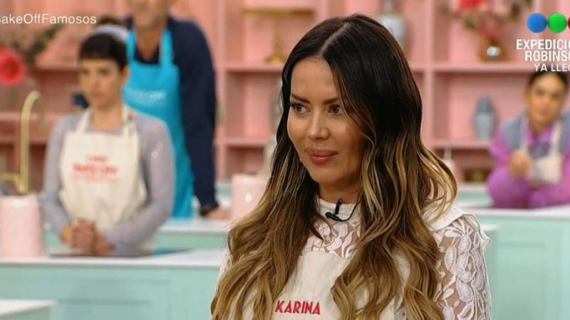 Karina Jelinek se enfrentó al jurado tras ser la primera eliminada de Bake Off Famosos