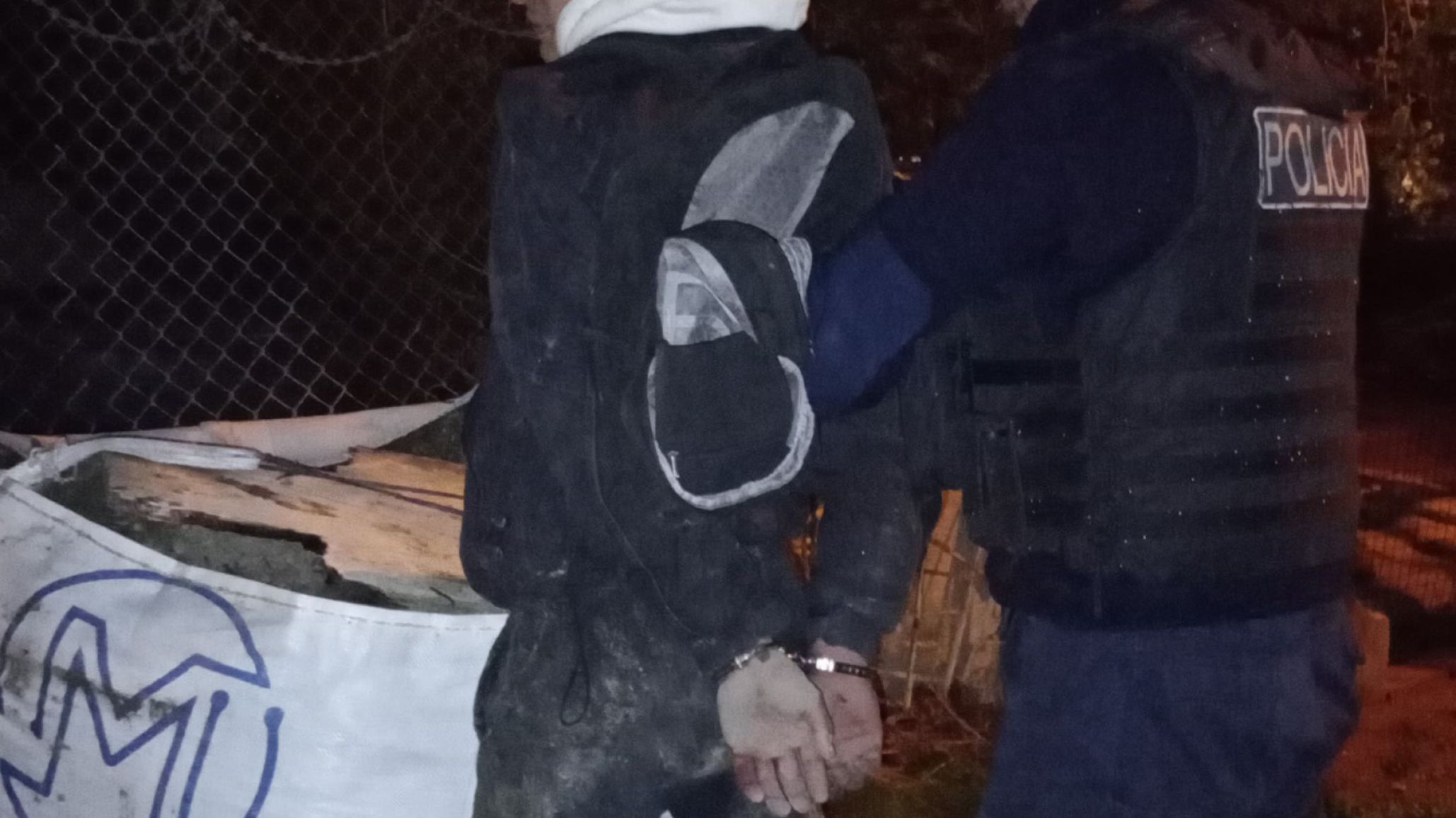 Lo sorprendieron entrando a un patio del barrio Cordón Forestal y terminó detenido