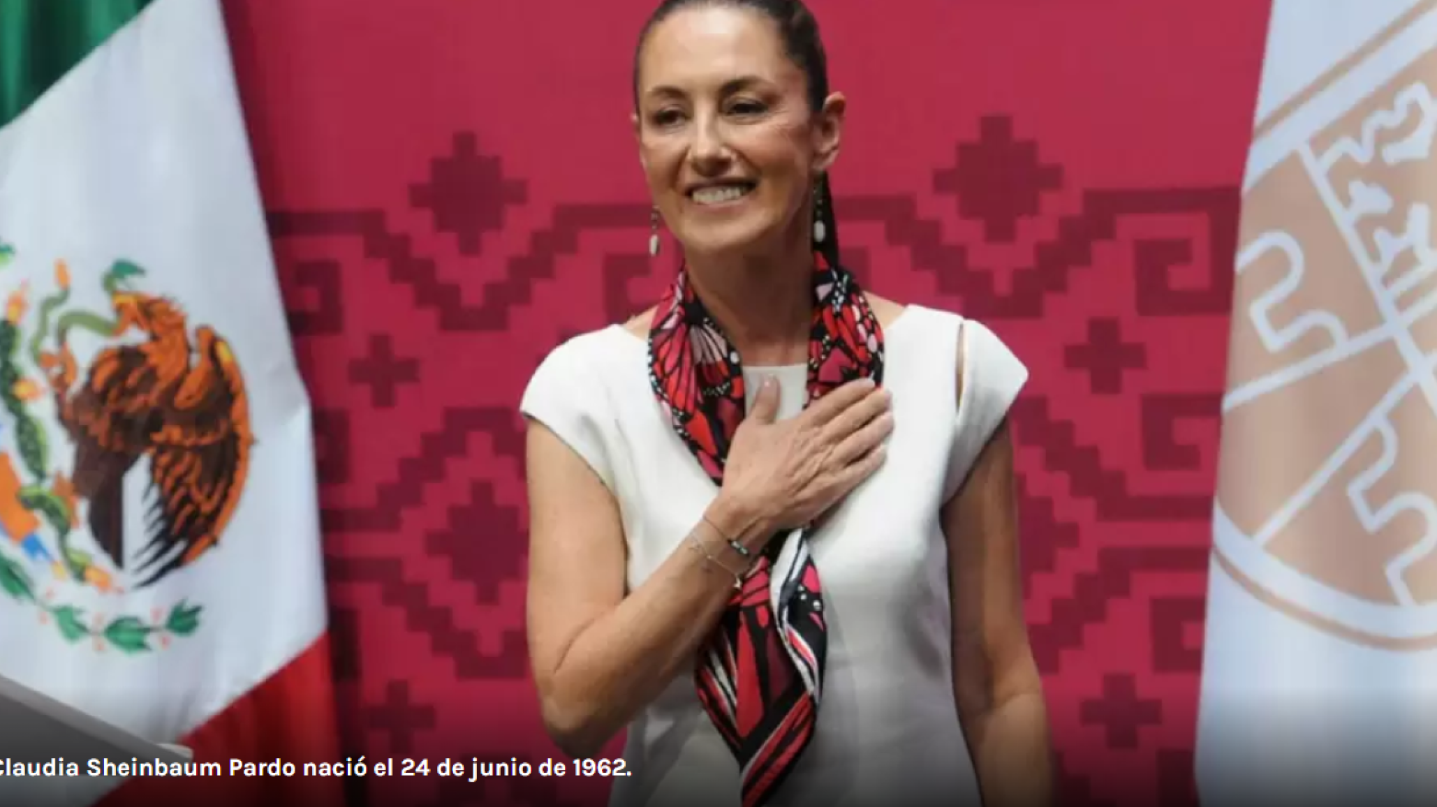 Viviana Isasi: "Claudia Sheinbaum, la primera presidenta de México, tiene un perfil académico y técnico sin precedentes"