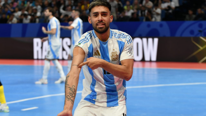 El clásico del futsal mundial vuelve a escena: Argentina y Brasil definirán al campeón