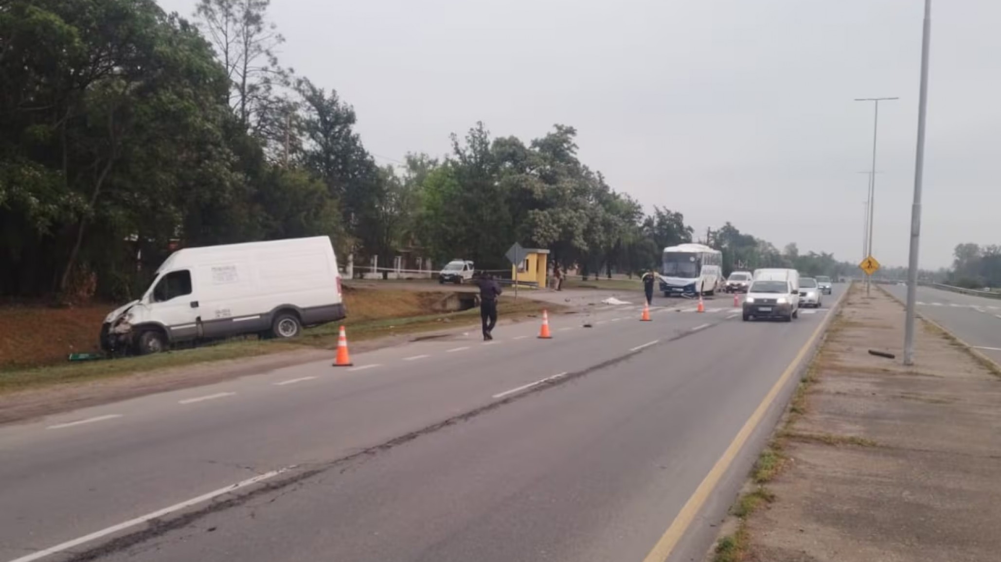 Accidente fatal: salvó la vida de su hermano menor al empujarlo fuera del camino