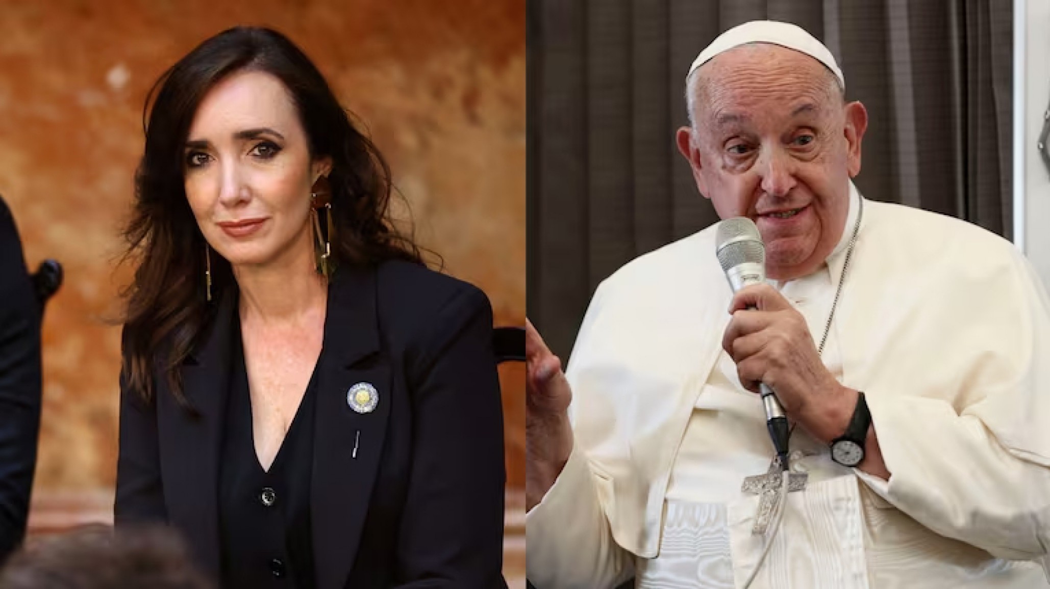 Victoria Villarruel se reunirá con el Papa Francisco en el Vaticano este lunes