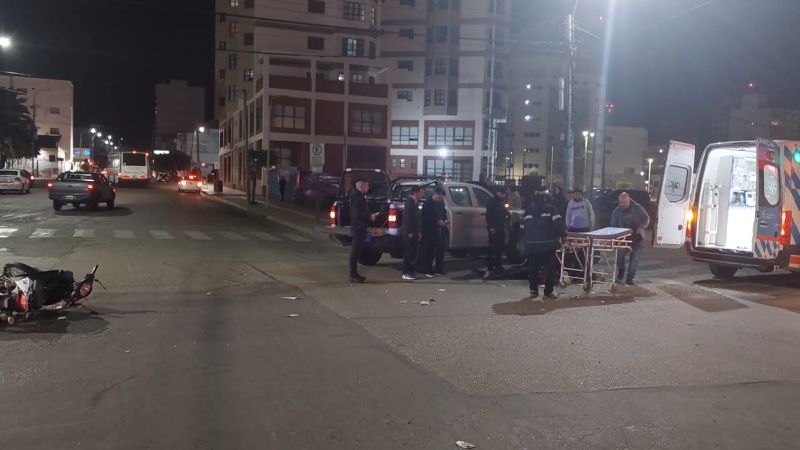 Repartidor de Pedidos Ya terminó en el hospital tras chocar con una camioneta