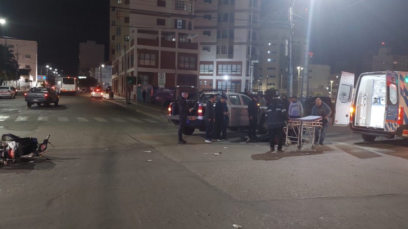 Repartidor de Pedidos Ya terminó en el hospital tras chocar con una camioneta