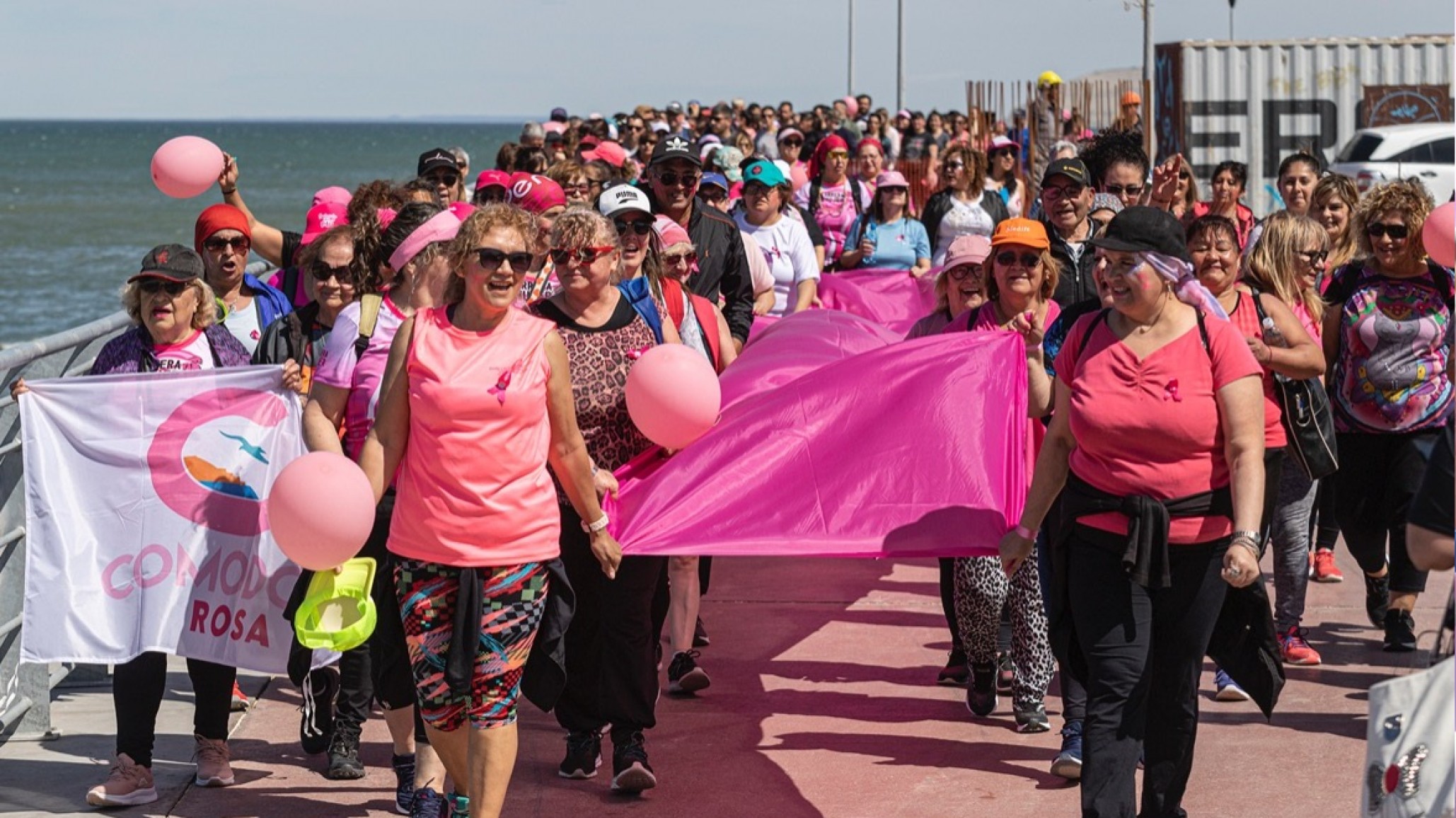 Confirmada la Segunda Caminata Rosa en Comodoro: ¿Cuándo y dónde?