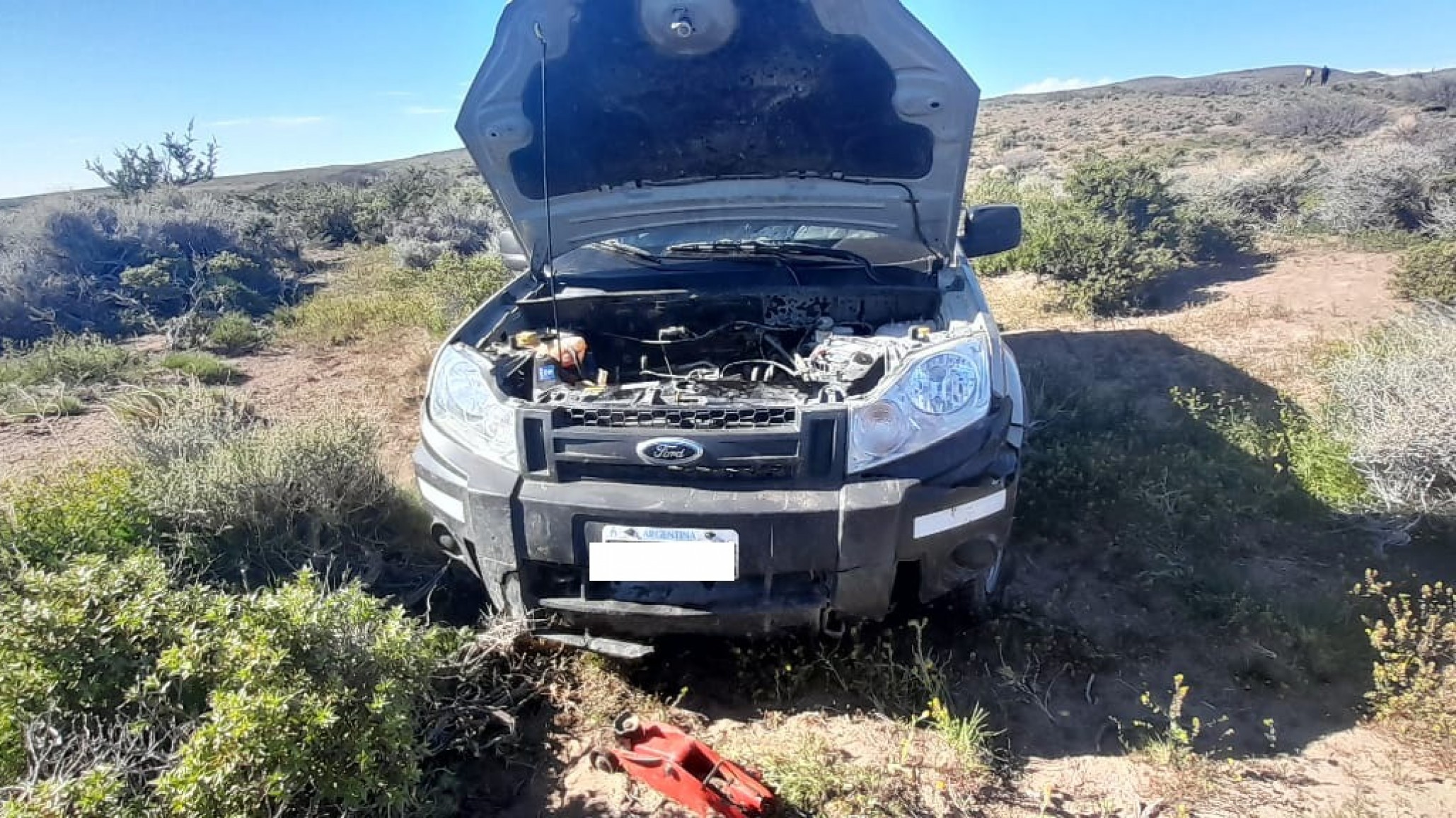 Se despistó en Ruta 26 y se salió de la carretera