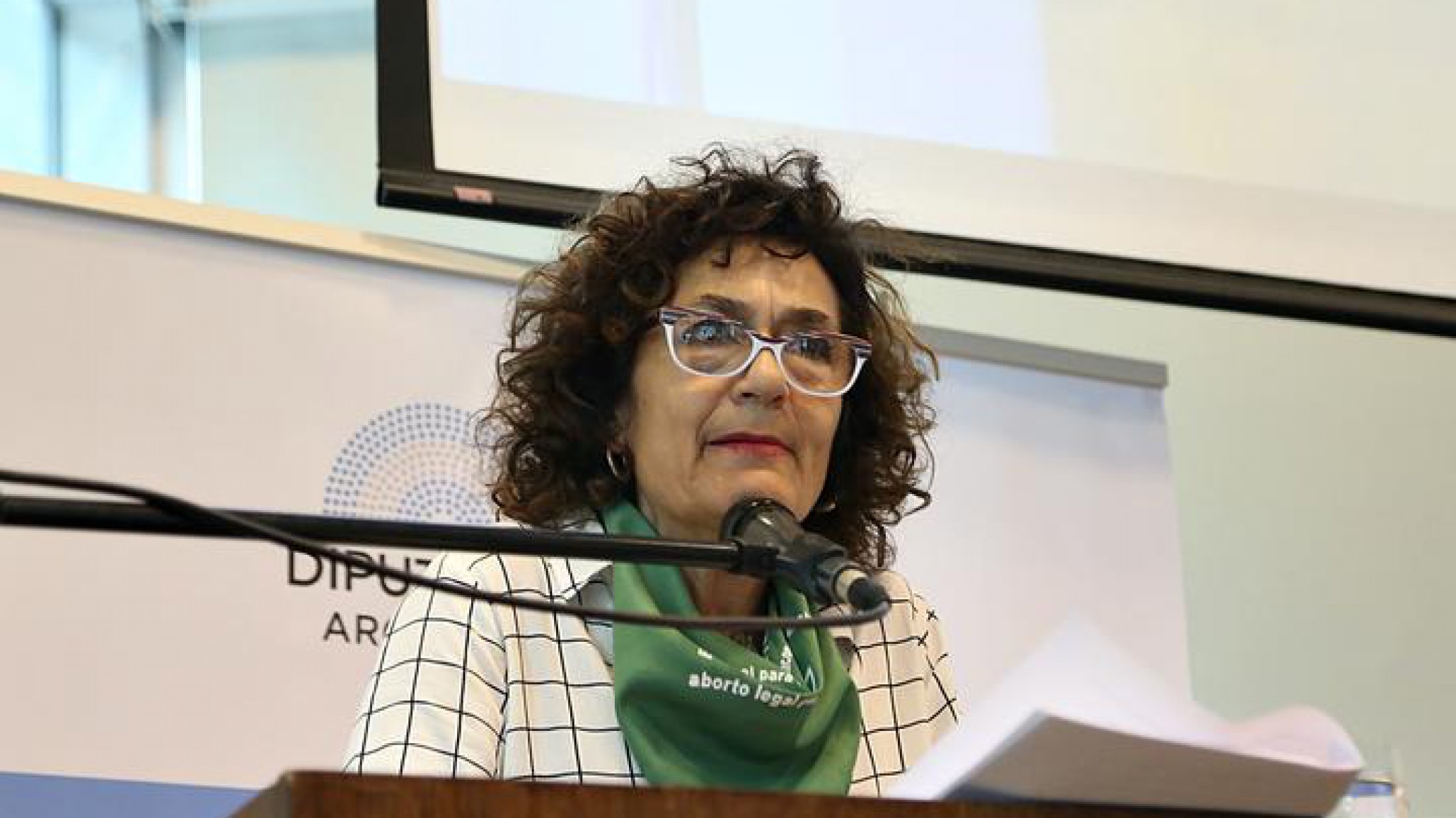 Virginia Franganillo: "El gobierno ha puesto como enemigo a los representantes de los más pobres"