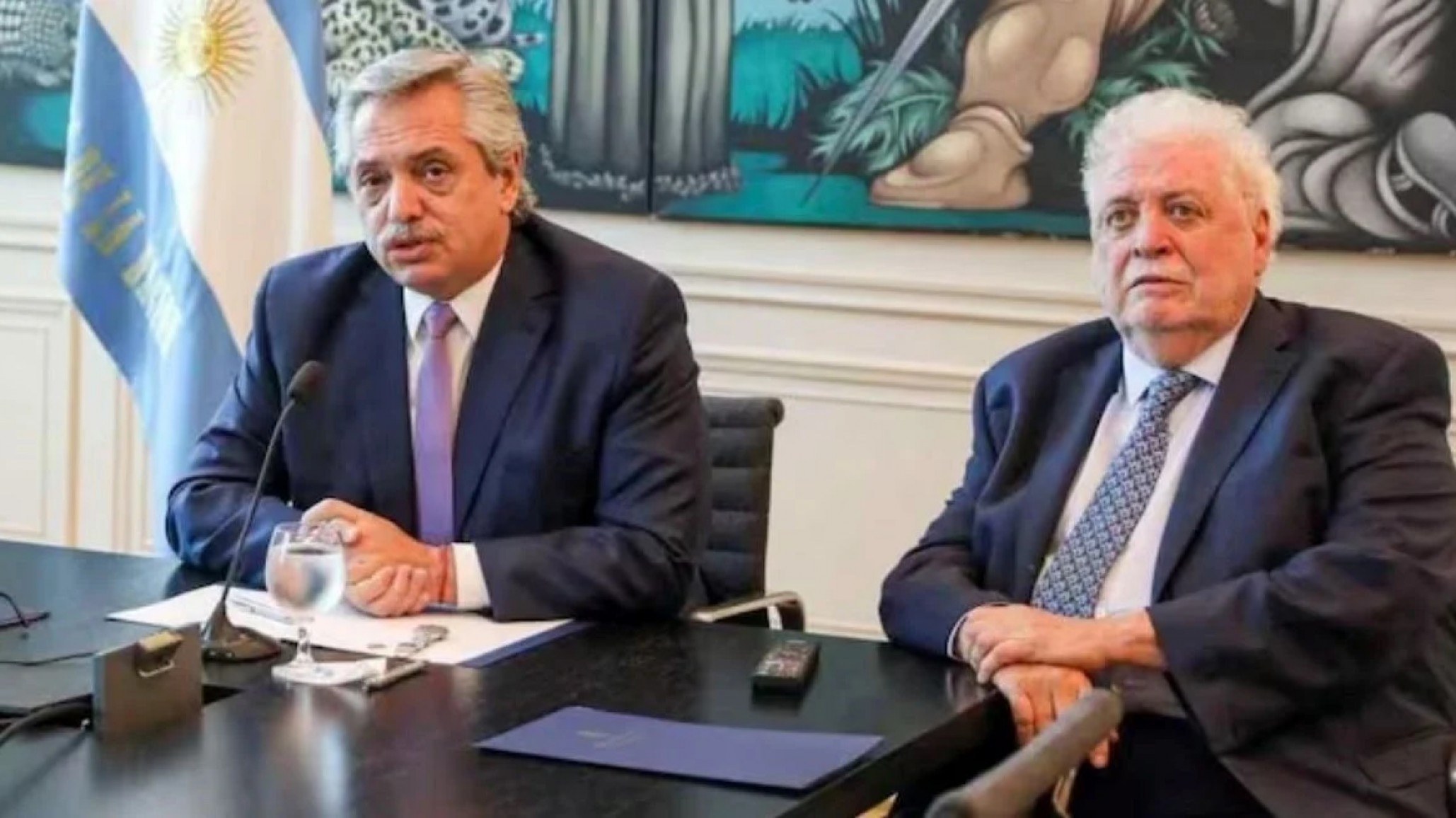 Alberto Fernández despidió a Ginés González García: "Fue clave en la lucha contra el COVID-19"
