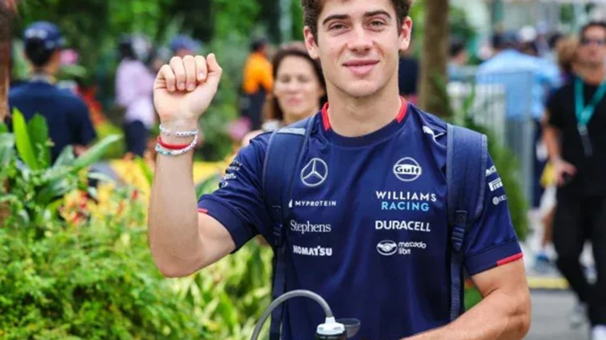 Franco Colapinto corre este sábado la carrera sprint y la clasificación para el Gran Premio del domingo