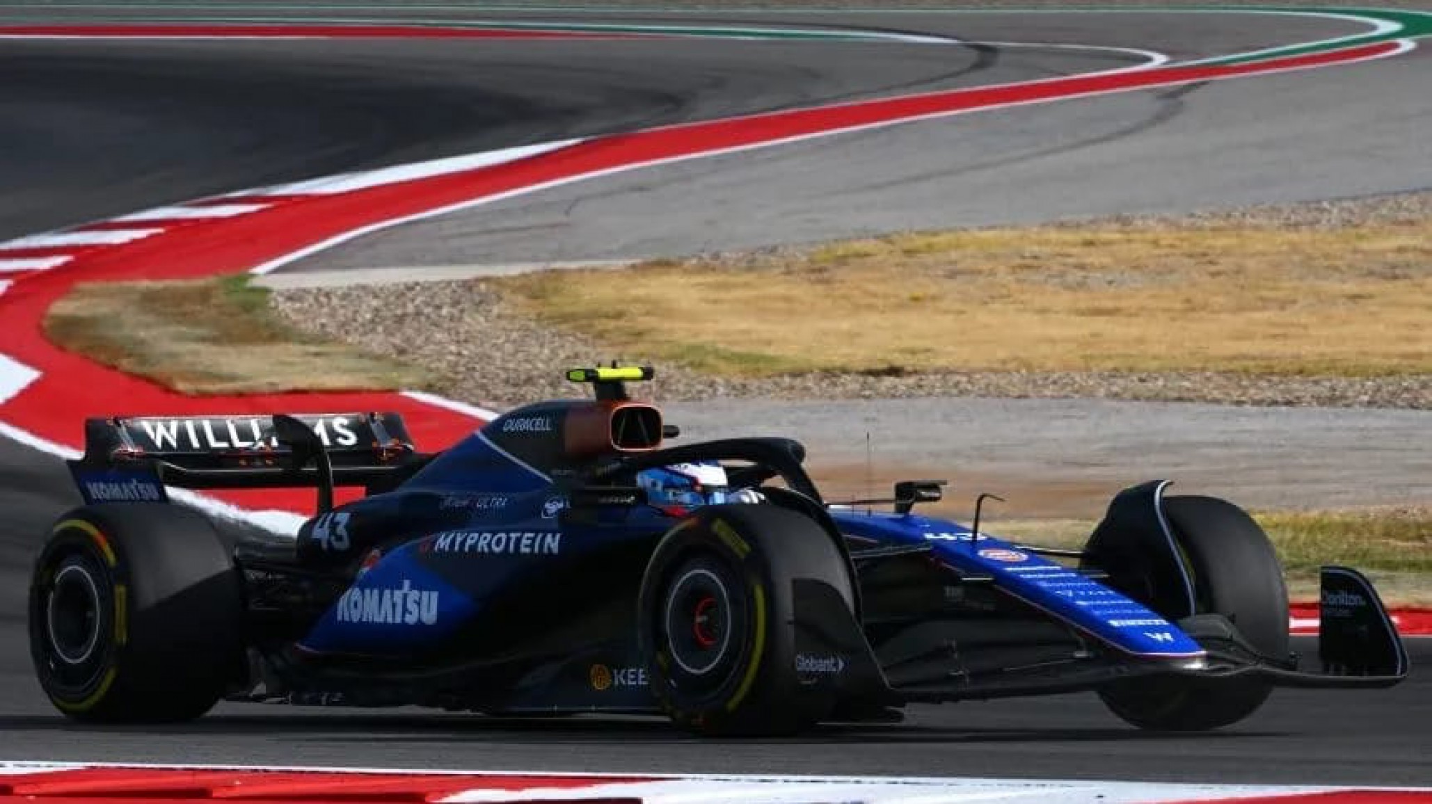 En su debut en la carrera sprint Colapinto terminó 12°