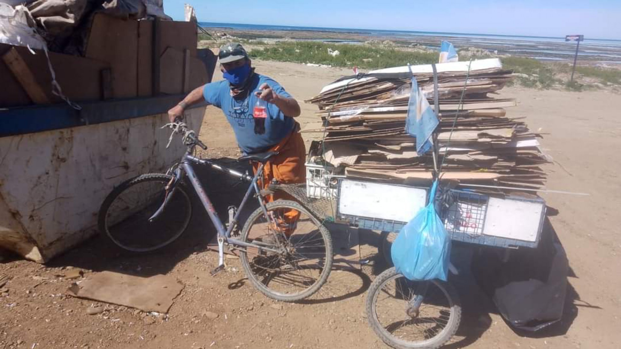 Robaron la bicicleta a un adulto mayor, era su herramienta de trabajo