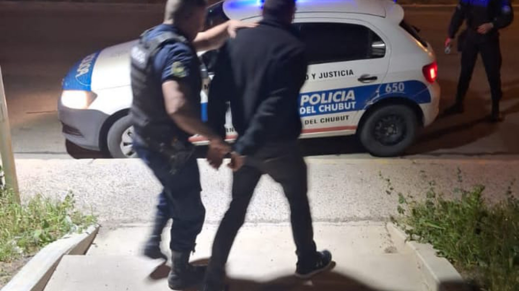 Detuvieron a un hombre con pedido de captura de Trelew en un operativo en Comodoro